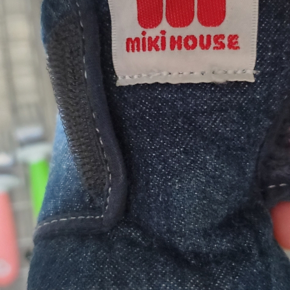 Blue and White Kids Shoes - Picture 8 of 9